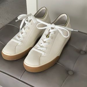 Rothy’s Lace Up Sneakers - Vanilla, Size 9